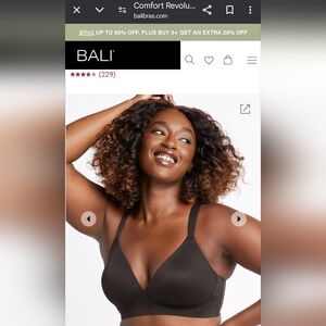 Bali Comfort Revolution Ultimate Wireless Support Bra, 38DDD NWT